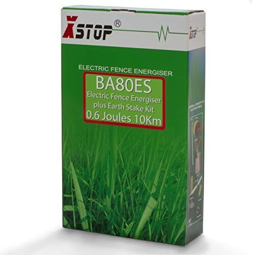 Xstop X-Stop BA80 12v Battery Powered Electric Fence Energiser Plus Leads and E - Picture 4 of 8