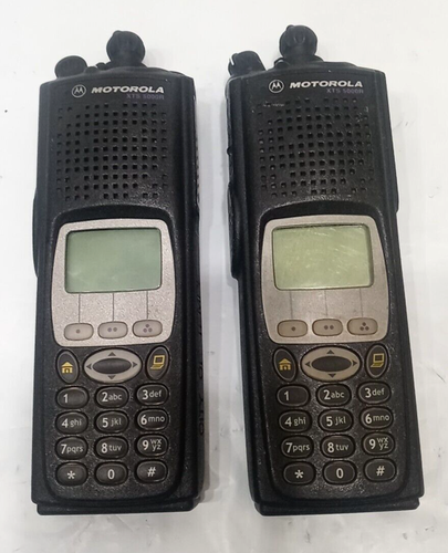 Lot Of 2 Motorola XTS 5000R Radios H18UCH9PW7AN No Batteries Same As Pictures - Picture 1 of 10