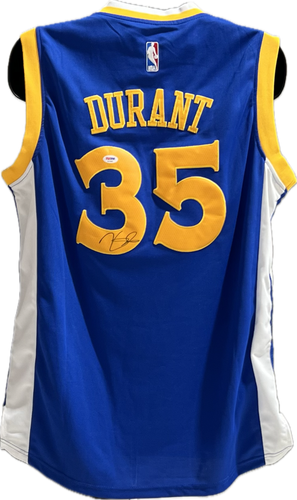 Kevin Durant Autograph Golden State Warriors Basketball Jersey PSA/DNA Authentic - Picture 1 of 5