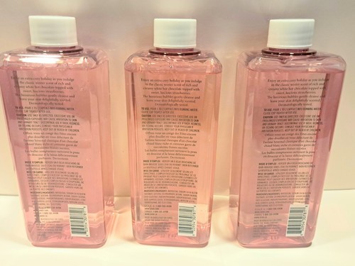 Lot of 3 Avon Strawberry White Hot Chocolate Bubble Bath - ( 16.2 fl oz each ) - Picture 2 of 2