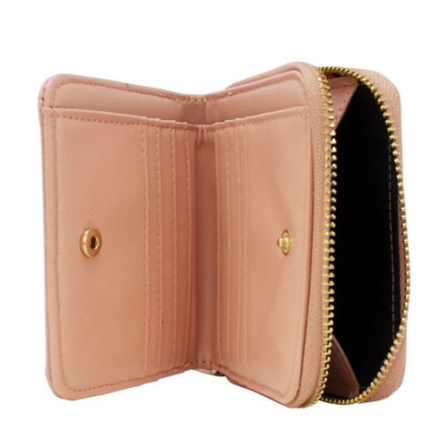 Kleine Damen-Geldbörse mit Wellenlinien-Design Elegnat Kartenfächer Portemonnaie Tasche 1190 - Bild 3 von 20