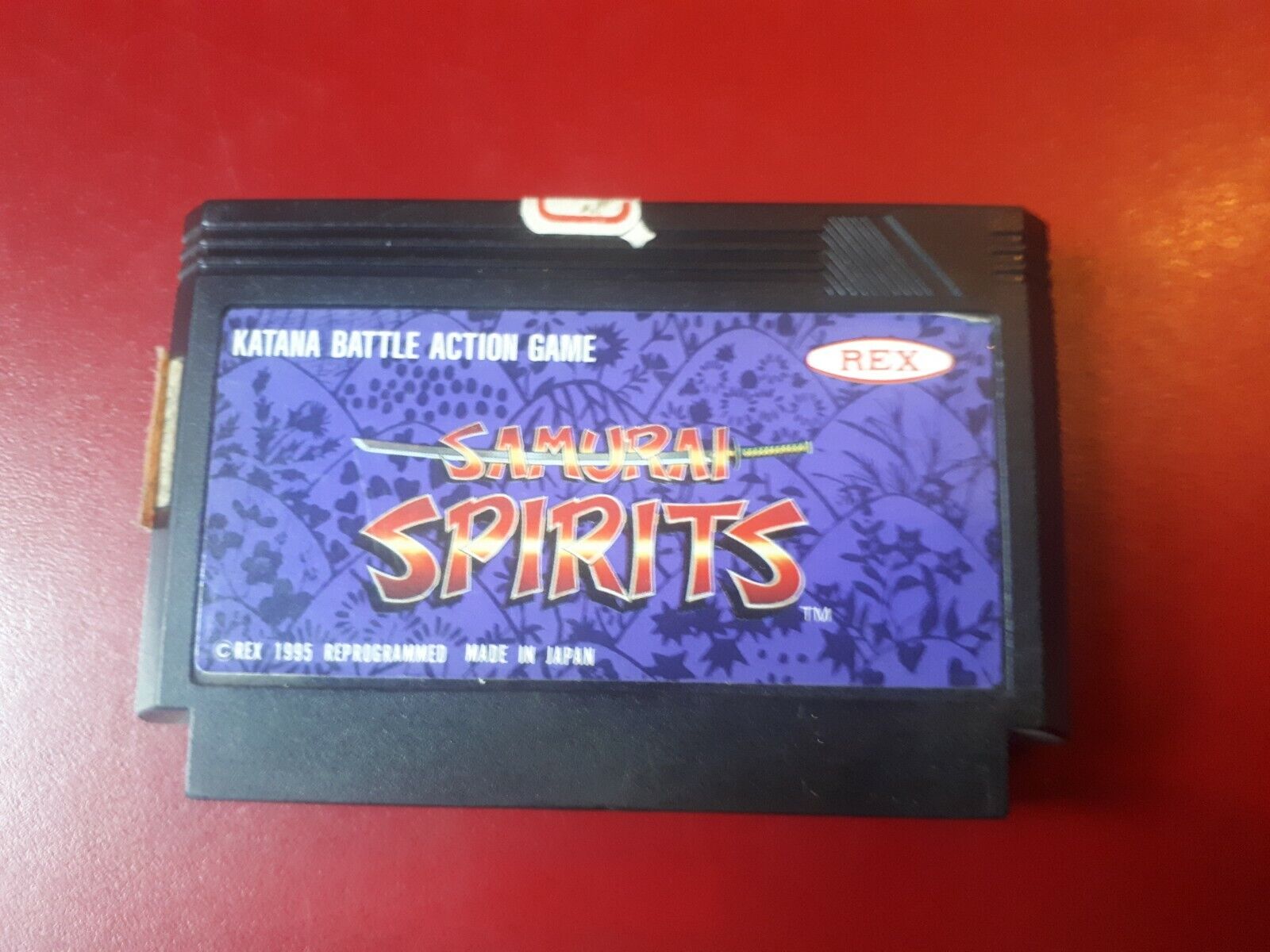 SHIN SAMURAI SPIRITS 2 (HUMMER TEAM) - MEGA RARE Famicom Famiclone Nes  Cartridge