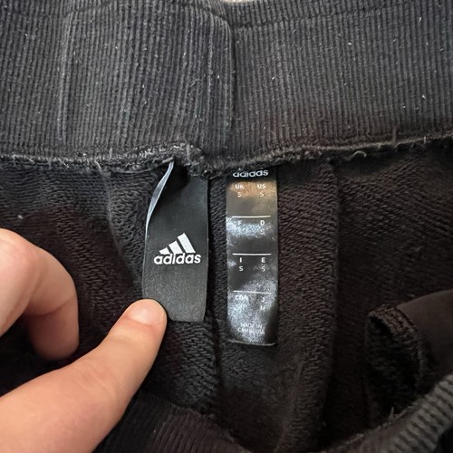 Adidas Original Essentials Trainingshose Cinch Waist Sweatpants Jogginghose S schwarz - Bild 5 von 13