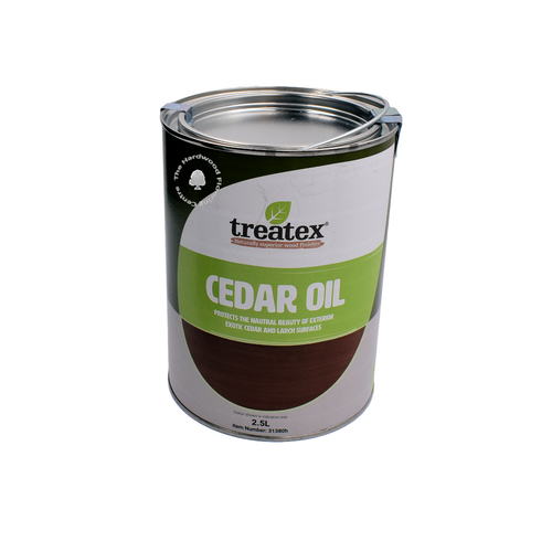 Treatex Cedar Oil - Exterior Protection for Cedar / Larch Timber Surfaces - 2.5L - Picture 4 of 4