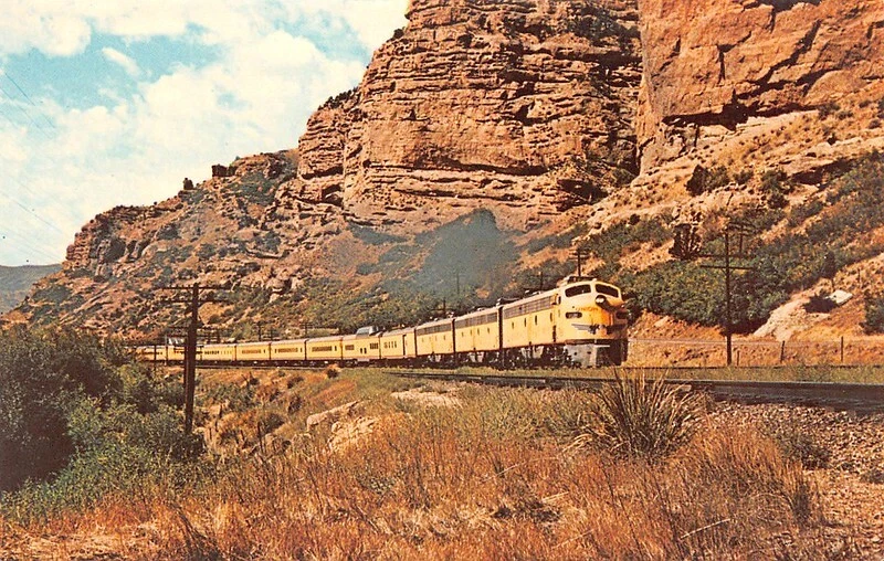 Domeliner Union Pacific City of Los Angeles Ogden Ut Railroad - Picture 1 of 2