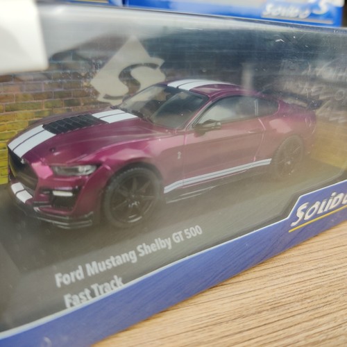 SOLIDO FORD MUSTANG SHELBY GT 500 FAST TRACK CANDY PURPLE 1:43 NEUF S4311510 - Imagen 6 de 14