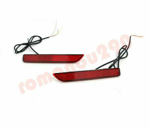 2X For Nissan Sentra 2020-2022 LED Rear Bumper Fog Lights Brake/Turn Lights - Picture 1 of 9
