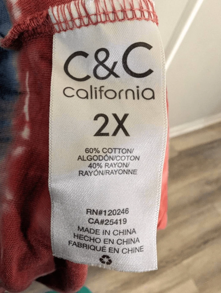 L.L. Bean Blue and Gold Striped Long Sleeve Button Down Shirt Women’s Size Mediu - Image 4 of 4