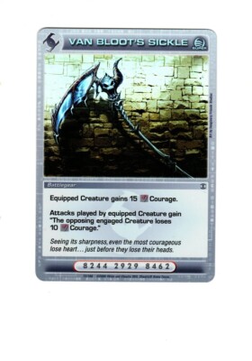 Chaotic Super Rare Battlegear Van Bloot's Sickle