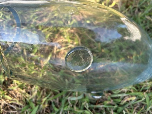 Vintage MCM Blenko Hand Blown Art Glass Fish Vase Figure - Picture 12 of 15
