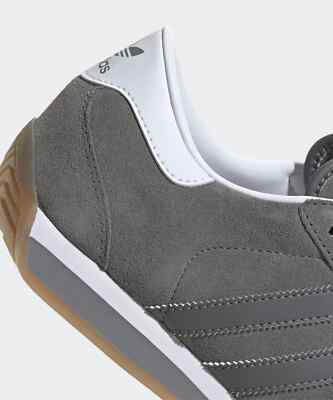 ★adidas★ Country II Gray IE6473 Adidas Country II Suede Shoes 'Grey Four' - IE6473