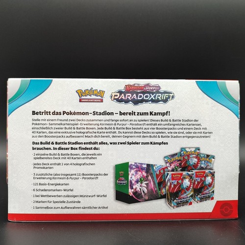 Pokemon Paradoxrift - Build & Battle Stadium Box - Deutsch NEU - Bild 2 von 2