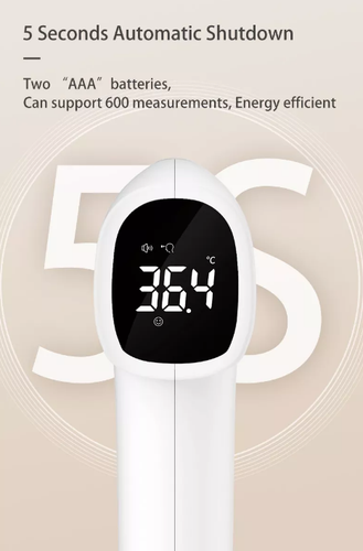 Termometro infrarossi LCD digitale misuratore temperatura pistola contatto, CE - Foto 2 di 15