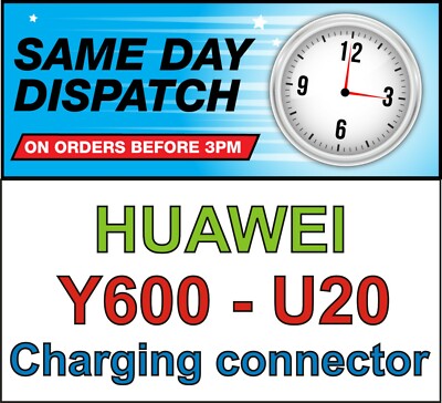 HUAWEI Ascend Y600 - U20 Micro USB Ladestecker Block Port DC Klinke Buchse