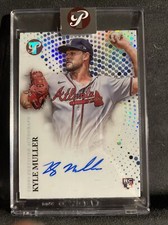 2022 Topps Pristine Encased Refractor RC Auto Kyle Muller Atlanta Braves SP RC