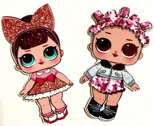 glitter fancy lol doll