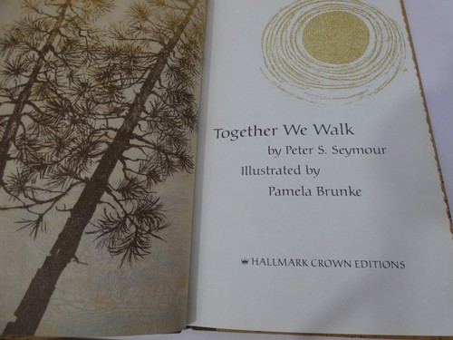 VTG Together We Walk Hallmark Crown Editions Illustrated Peter Seymour Hardcover - Picture 6 of 13