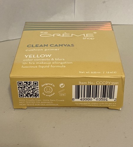 Face Makeup Primer Cushion Correcting Canvas The Crème Shop Clean - Picture 6 of 6