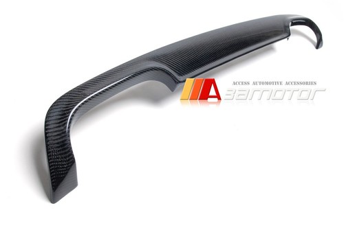 Cubierta difusora trasera de fibra de carbono para parachoques Mercedes W221 Clase S AMG 2006-2007 - Imagen 4 de 4