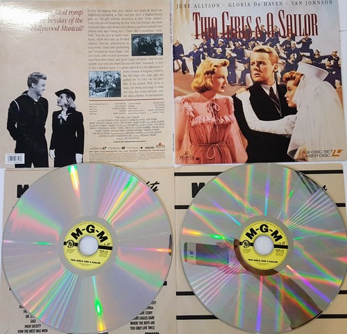 Two Girls and a Sailor (Laserdisc, MGM, 1990) Van Johnson, June Allyson 1944 B&W - Bild 1 von 8