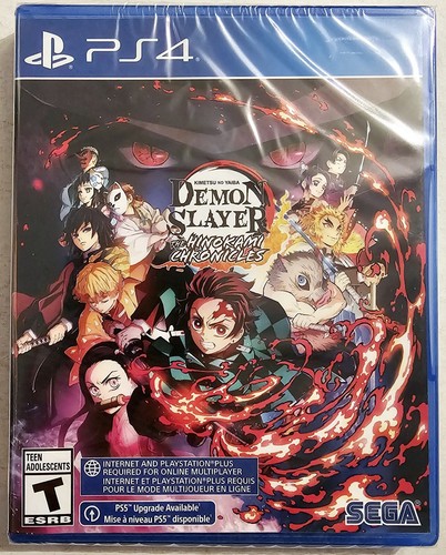 DEMON SLAYER KIMETSU NO YAIBA THE HINOKAMI CHRONICLES PLAYSTATION 4 PS4