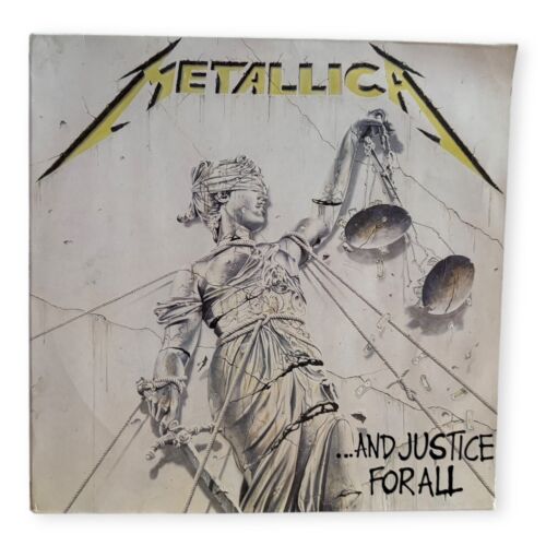 METALLICA - And Justice For All- USED LP VINYL - 1988 EUROPE PRESS - VG+/VG+ - Picture 2 of 15