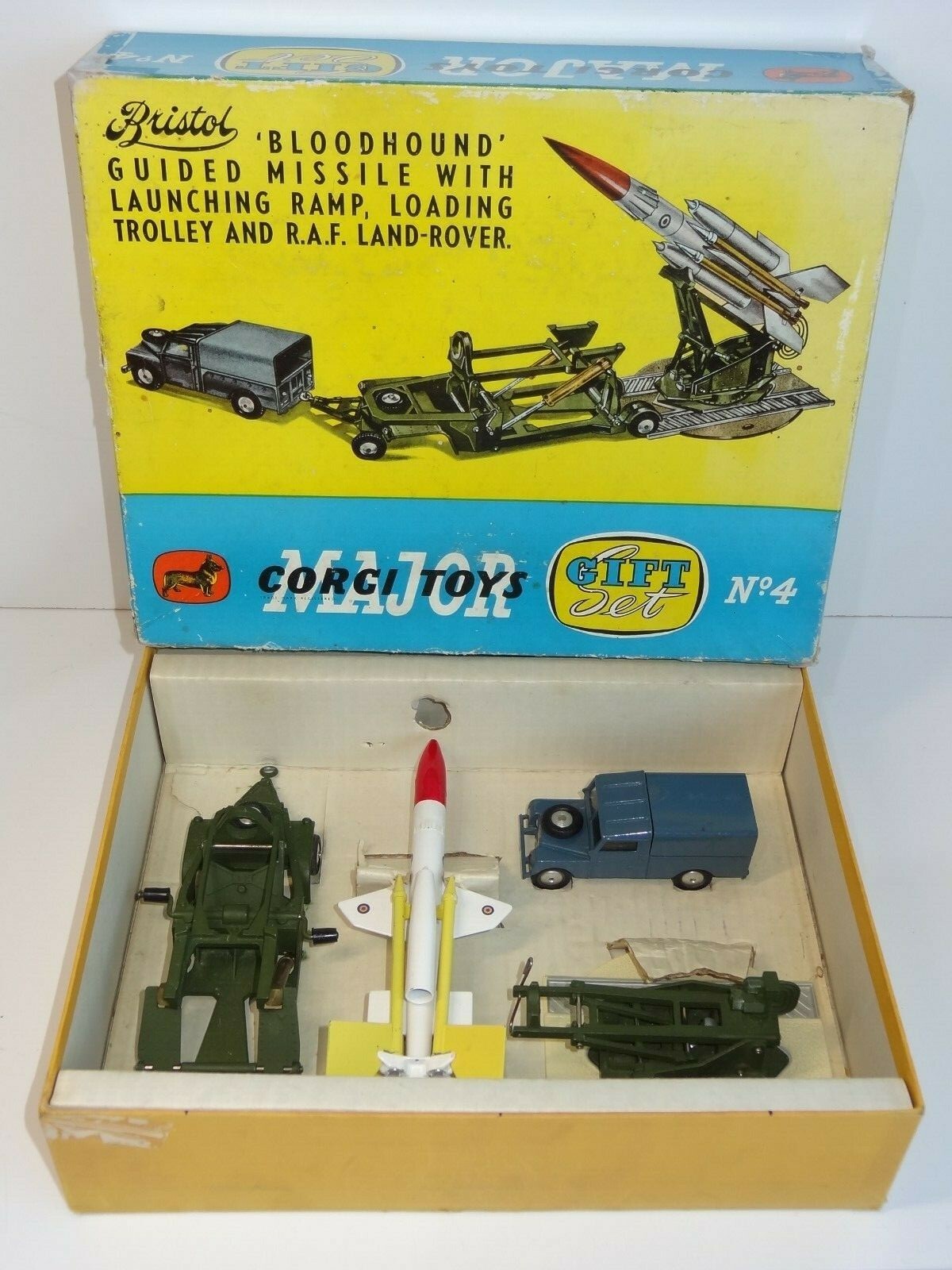 CORGI GS 4 Segugio MISSILE teleguidato Set Regalo 246 CORGI GS 4 Segugio MISSILE teleguidato Set Regalo 246