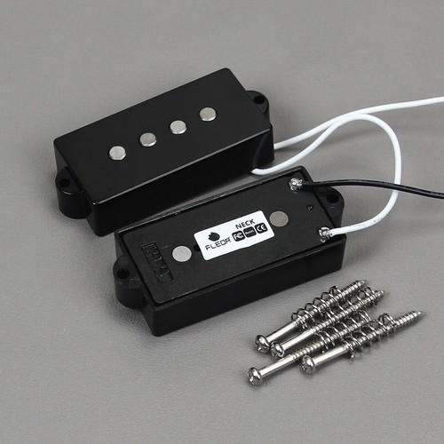 FLEOR PB Bass Pickup Alnico 5 Open Style für 4-saitigen Precision Bass Balck - Bild 4 von 5