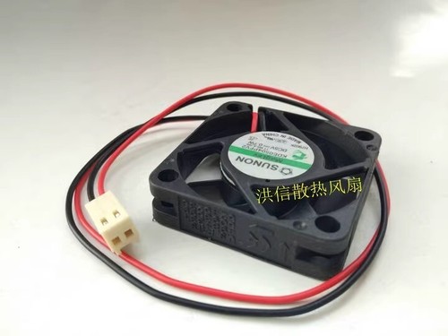 SUNON 4010 KDE0504PFV2 DC5V 0.7W 4CM 2-Pin Silent Cooling Fan - Picture 4 of 4