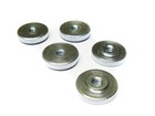 M8 knurled nut flat DIN 467 flat nut 5 pieces NEW knurled nuts