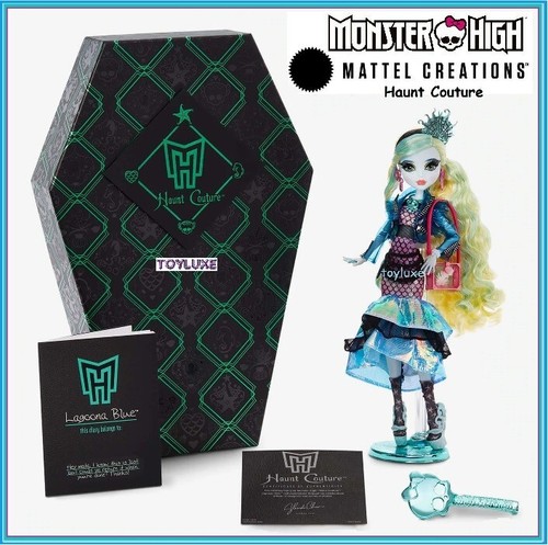 Mattel Creations Monster High Lagoona Blue Haunt Couture Doll Set FREE SHIPPING - Picture 9 of 9