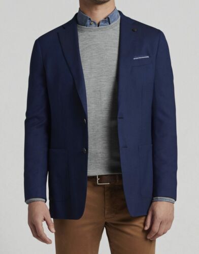 BR X PETER DO NEW Tuxedo Utility Blazer Wool +Leather To Fit BR X PETER DO NEW Tuxedo Utility Blazer Wool +Leather To Fit