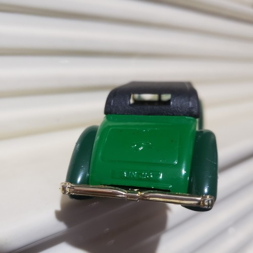 MATCHBOX 1988 MODELS OF YESTERYEAR 1938 Y17 GREEN HISPANO SUIZA MBX ENGLAND BASE - Picture 8 of 13