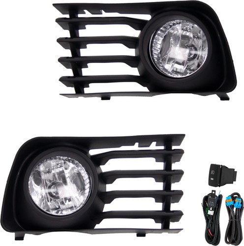 Fog Lights Assembly Replacement For Toyota Prius 2004-2009 L+R - Picture 2 of 8