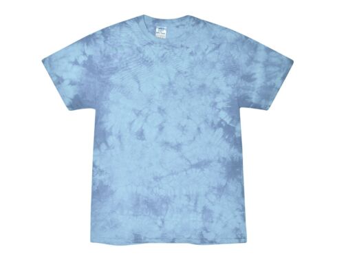 Multi-Color Tie Dye T-Shirts Kids & Adult 100% Pre-Shrunk Cotton Colortone - Picture 25 of 37