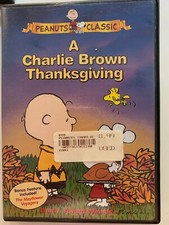 A Charlie Brown Thanksgiving DVD  Emmy aware, very good condition