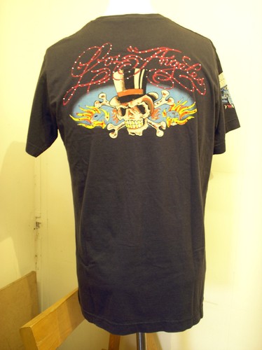 Graues Baumwoll-T-Shirt mit Rundhalsausschnitt "Los Angeles" Motiv für Herren, Größen L & XL - neu ohne Etikett!! - Bild 3 von 4