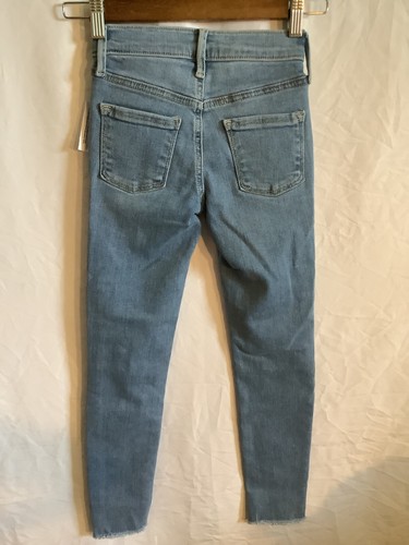 Old Navy Rockstar Jegging Jeans Girls size 8 Blue denim High rise Stretch NEW - Picture 6 of 6