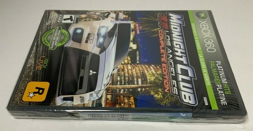 Midnight Club Los Angeles Complete Edition Platinum Hits XBOX 360 New Sealed - Imagen 4 de 6