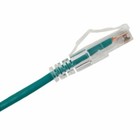 Cat 6a Wiring - Slim Cat 6A, UTP - 6 Inch Green