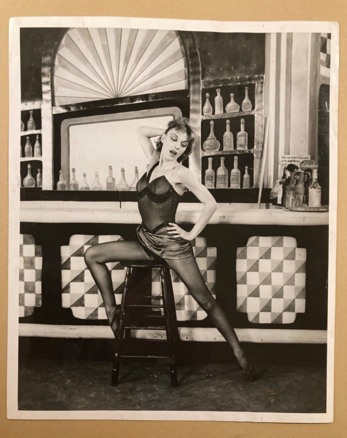 Foto rara de ballet Vera Zorina “On Your Toes” 1954 “Slaughter on Tenth Avenue”