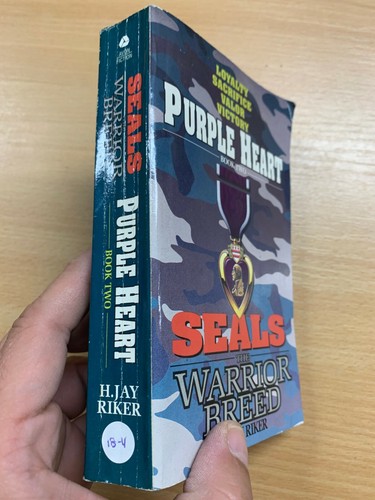 1994 " Dichtungen Warrior Rasse : Lila Herz " H Jay Riker Buch 2 Fiction Pb (P3 - Bild 2 von 7