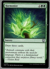 Harmonize 0231 Non Foil Uncommon Modern Horizons 3 MTG Near Mint