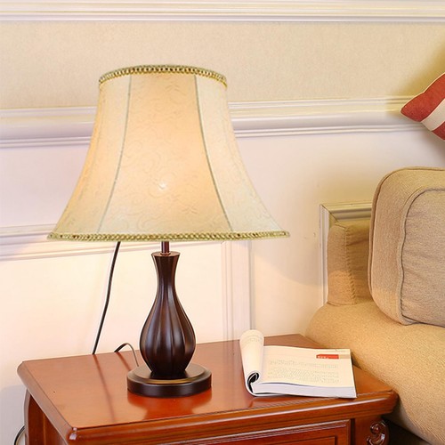 Fabric Lampshade Wall Sconce Lamp Cover for Bedroom Dining Room Living Room - Picture 6 of 7