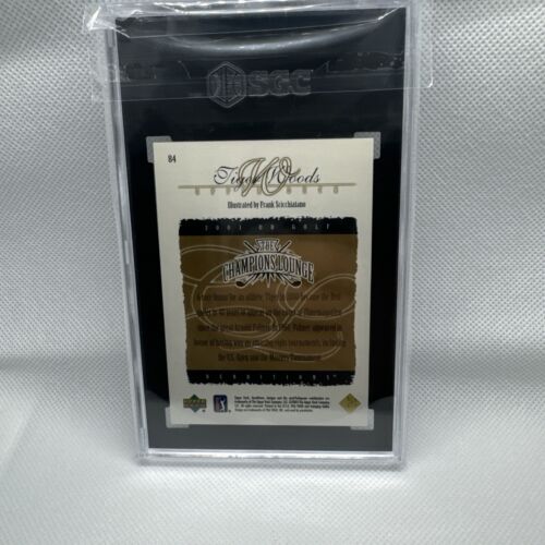 2003 Upper Deck Renditions Tiger Woods The Champions Lounge Gold #84 - Picture 2 of 2