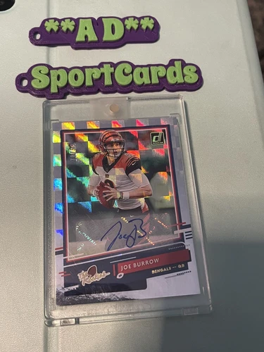 2020 Donruss The Rookies Joe Burrow Auto /99