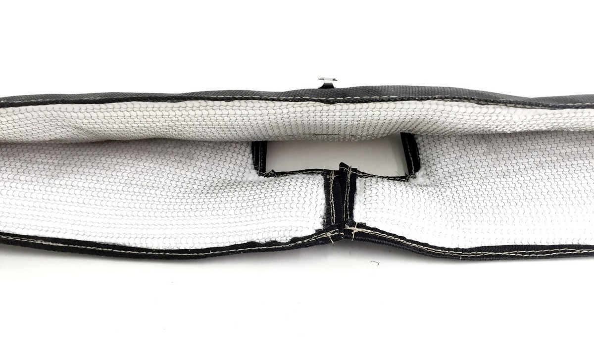 GRAY TURBO MANIFOLD BLANKET FOR 12V AND 24V 1999-2002 DODGE RAM 2500 AND 3500 5.9 CUMMINS DIESEL Holds 2400 Degrees. MADE IN USA - MB9902CD-G