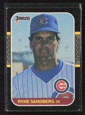1987 Donruss #77 Ryne Sandberg Chicago Cubs (N)