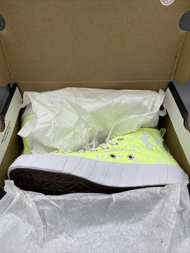 Converse Not A Chuck UNT1TL3D Hi Volt Yellow Glow Kids size 5 Women Size 6.5 NIB - Picture 10 of 10