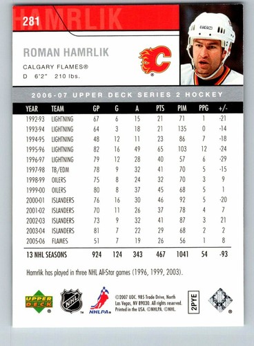 2006-07 Upper Deck 06 UD NHL Hockey Cards (201 - 450) - U-Pick From List - Photo 31 sur 125